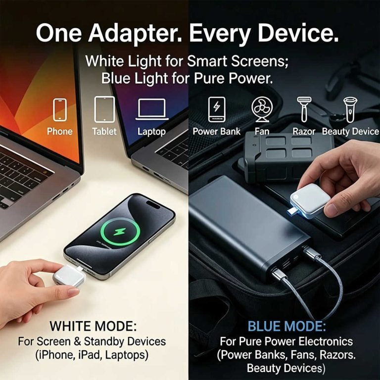 Auto Cut-Off Overcharge Protection Adapter