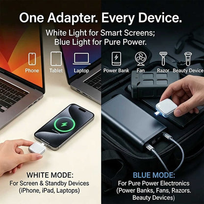 Auto Cut-Off Overcharge Protection Adapter