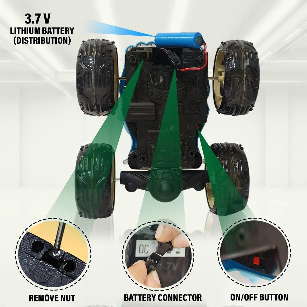 Fiber LABUBU Stunt Car
