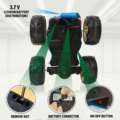Fiber LABUBU Stunt Car