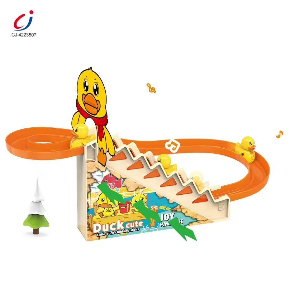 2-in-1 Educational Musical Duck Piano Toy