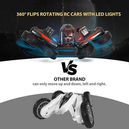 2.4G Double-Sided Stunt RC Car
