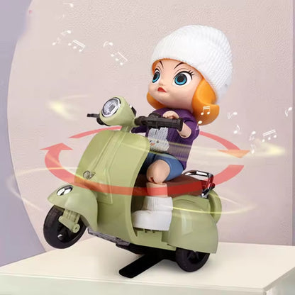360° Rotation Electric Stunt Motorcycle Toy