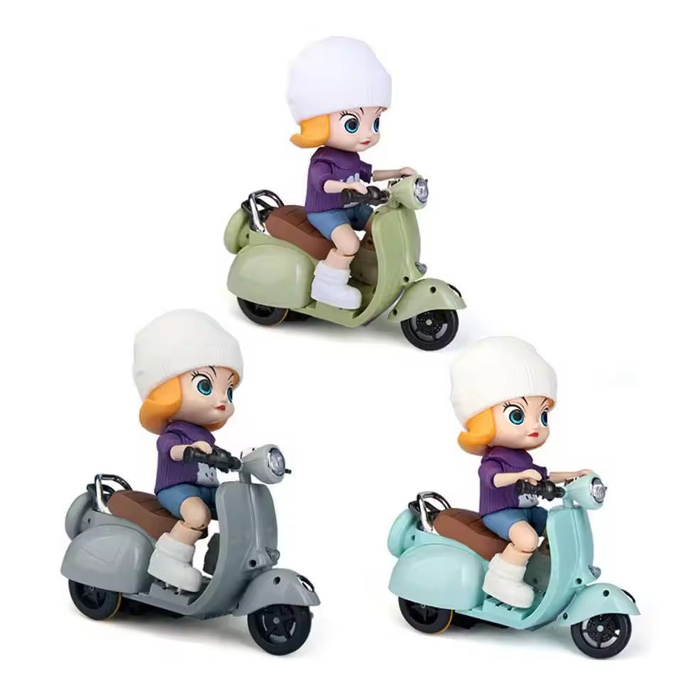 360° Rotation Electric Stunt Motorcycle Toy
