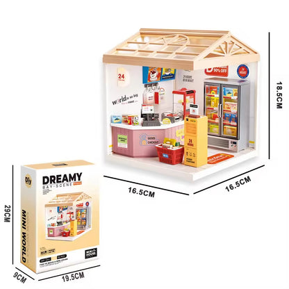 Fairy Care Exquisite Fashion & Beauty Salon Dollhouse