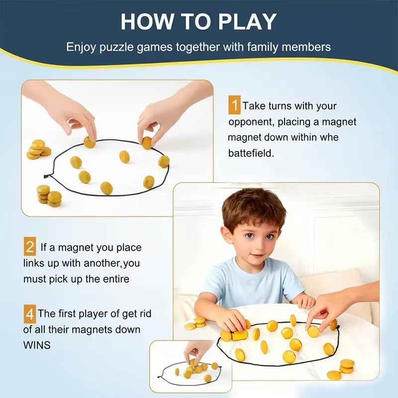 Magnetic Stones Strategy Game