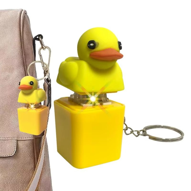 Duck & Frog Fidget Toy Combo – Rechargeable Keychains
