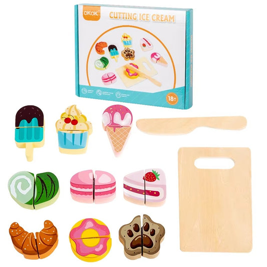 Wooden Dessert Cutter Toy