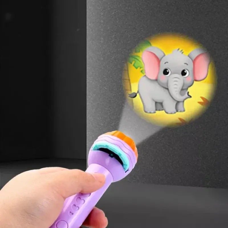 5-in-1 Kids Projection Torch – Early Learning Fun