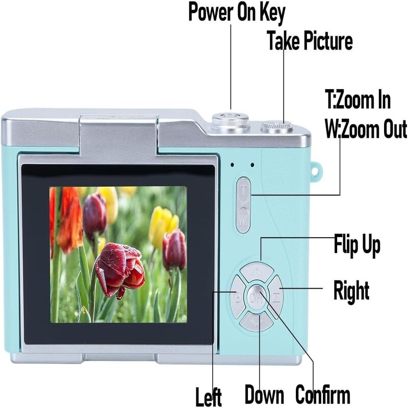 HD Camera with Flip Screen